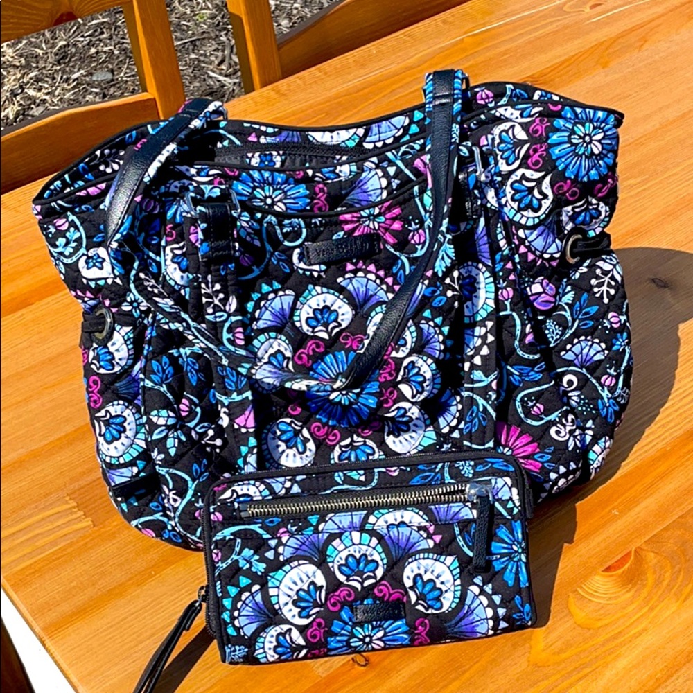 Vera Bradley BUNDLE Purse + Wallet